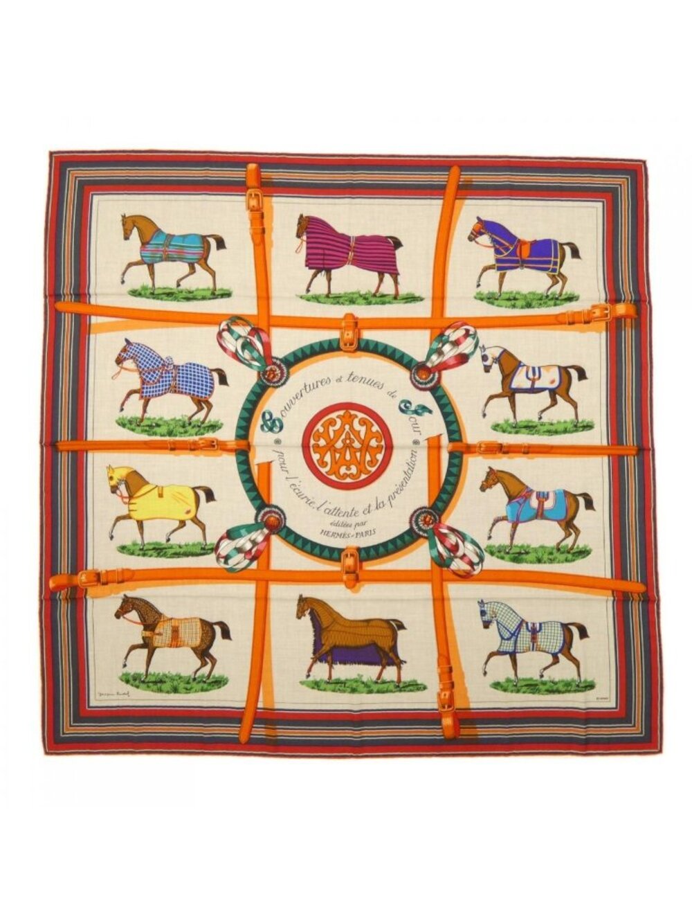 Hermes Couvertures Et Tenues Shawl Scarf